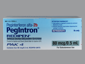 PEGINTRON REDIPEN 80 MCG 4PK