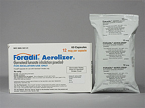 FORADIL AEROLIZER 12 MCG CAP