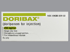 DORIBAX 250 MG VIAL
