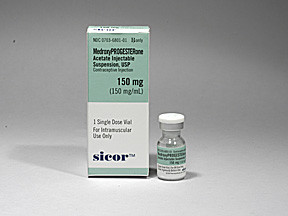 MEDROXYPROGESTERONE 150 MG/ML