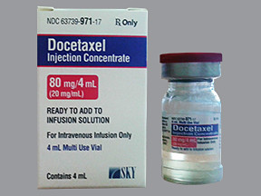 DOCETAXEL 80 MG/4 ML VIAL