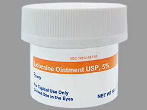 LIDOCAINE 5% OINTMENT