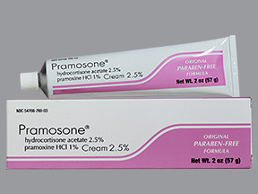 PRAMOSONE 2.5%-1% CREAM