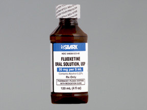 FLUOXETINE 20 MG/5 ML SOLUTION