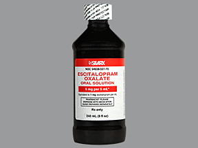 ESCITALOPRAM OXALATE 5 MG/5 ML