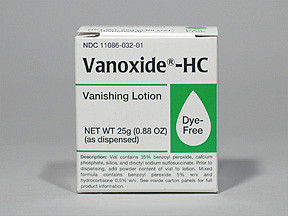 VANOXIDE-HC LOTION