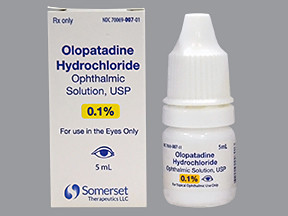 OLOPATADINE HCL 0.1% EYE DROPS