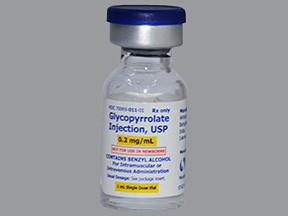 GLYCOPYRROLATE 0.2 MG/ML VIAL