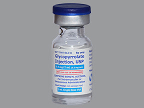 GLYCOPYRROLATE 0.4 MG/2 ML VL