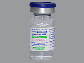 GLYCOPYRROLATE 1 MG/5 ML VIAL