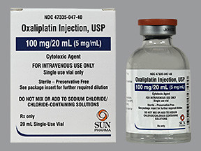 OXALIPLATIN 100 MG/20 ML VIAL