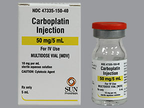 CARBOPLATIN 50 MG/5 ML VIAL