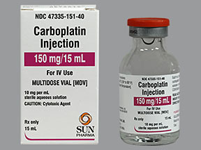 CARBOPLATIN 150 MG/15 ML VIAL