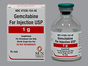 GEMCITABINE HCL 1 GRAM VIAL
