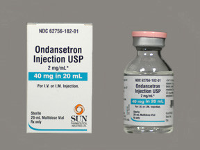 ONDANSETRON 40 MG/20 ML VIAL