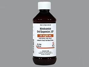 NITROFURANTOIN 25 MG/5 ML SUSP