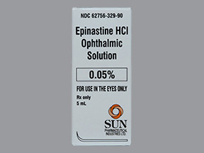 EPINASTINE HCL 0.05% EYE DROPS