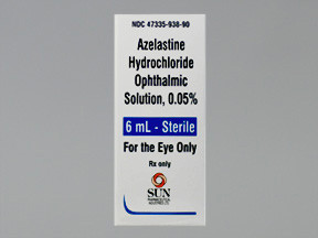 AZELASTINE HCL 0.05% DROPS