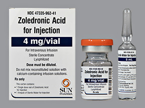 ZOLEDRONIC ACID 4 MG VIAL