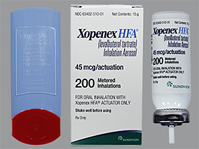 XOPENEX HFA 45 MCG INHALER