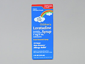 LORATADINE 5 MG/5 ML SYRUP