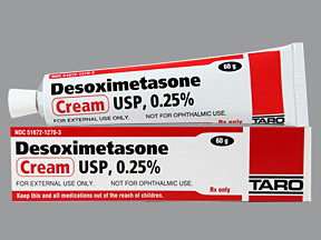 DESOXIMETASONE 0.25% CREAM