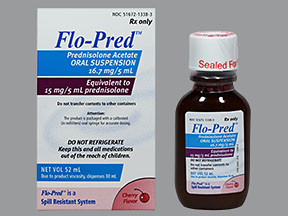 FLO-PRED 16.7(15) MG/5 ML SUSP