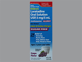 CHILD LORATADINE 5 MG/5 ML SOL