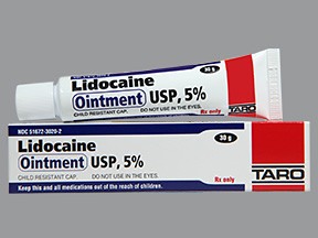 LIDOCAINE 5% OINTMENT