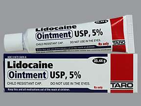 LIDOCAINE 5% OINTMENT