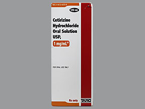 CETIRIZINE HCL 1 MG/ML SOLN