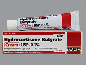 HYDROCORTISONE BUTY 0.1% CREAM