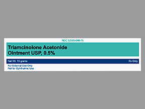 TRIAMCINOLONE 0.5% OINTMENT