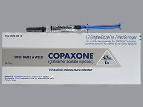 COPAXONE 40 MG/ML SYRINGE