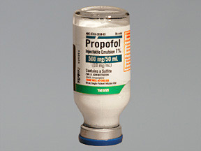 PROPOFOL 500 MG/50 ML VIAL