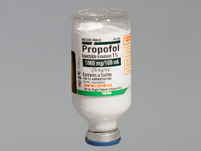 PROPOFOL 1,000 MG/100 ML VIAL