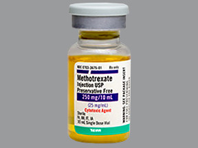 METHOTREXATE 250 MG/10 ML VIAL