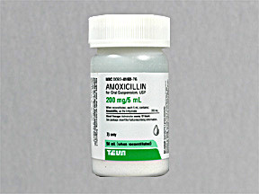 AMOXICILLIN 200 MG/5 ML SUSP