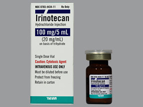 IRINOTECAN HCL 100 MG/5 ML VL