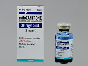 MITOXANTRONE 30 MG/15 ML VIAL