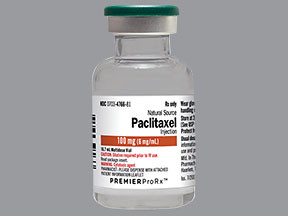 PACLITAXEL 100 MG/16.7 ML VIAL