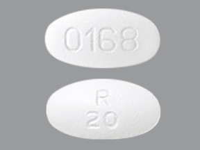 OLANZAPINE 20 MG TABLET