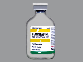 GEMCITABINE HCL 1 GRAM VIAL