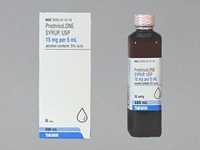 PREDNISOLONE 15 MG/5 ML SOLN