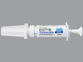 DIAZEPAM 10 MG RECTAL GEL SYST