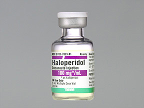 HALOPERIDOL DEC 100 MG/ML VIAL
