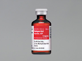 HALOPERIDOL LAC 5 MG/ML VIAL