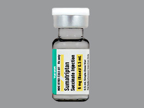 SUMATRIPTAN 6 MG/0.5 ML VIAL