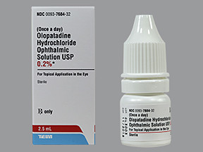 OLOPATADINE HCL 0.2% EYE DROP