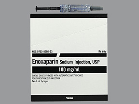 ENOXAPARIN 100 MG/ML SYRINGE